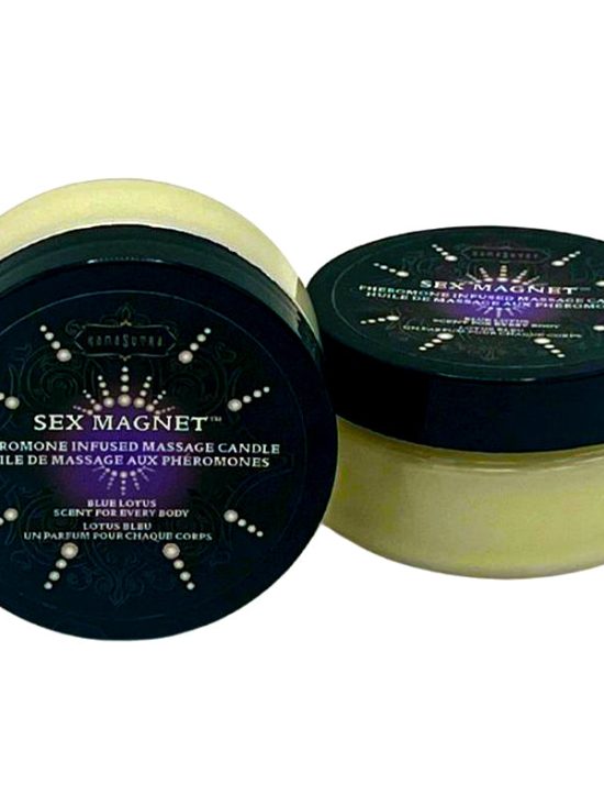 SEX MAGNET Pheromone - Blue Lotus Massage Candle 1.7oz