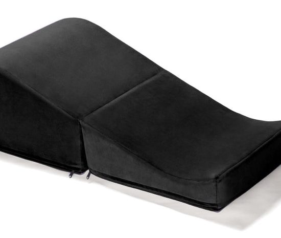 Flip Ramp Black Microvelvet
