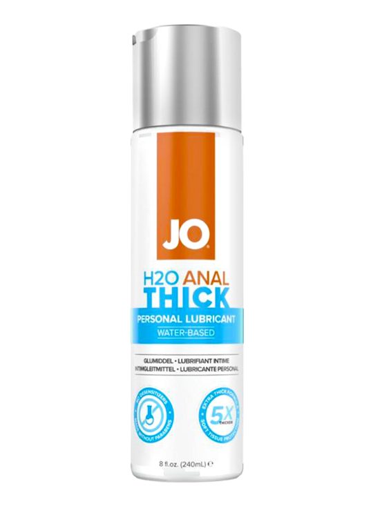 JO H2O Anal Thick - 8 oz / 240 mL