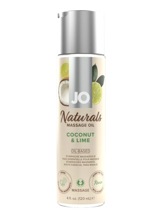 JO Naturals - Coconut & Lime - Massage 4 floz / 120 mL