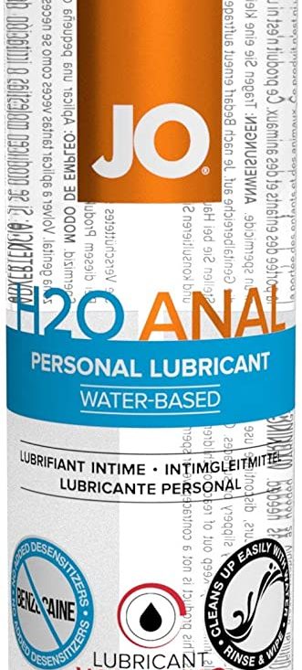 JO H2O Anal - Warming - Lubricant 4 floz / 120 mL