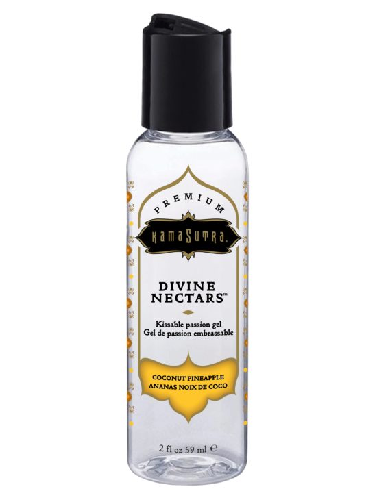 Divine Nectars Flavored Body Glide Coconut Pineapple 2 fl oz