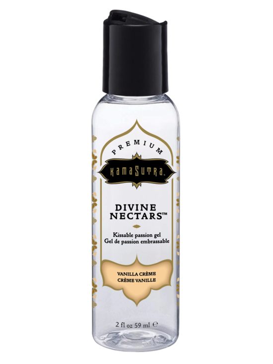 Divine Nectars Flavored Body Glide Vanilla Crème 2 fl oz
