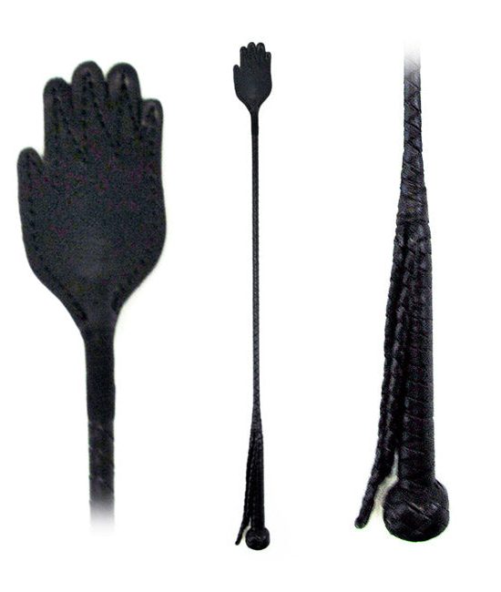 Riding Crop Hand Slap Leather 26in