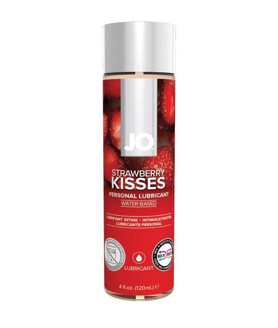 JO H2O Flavoured Lubricant Strawberry 4oz