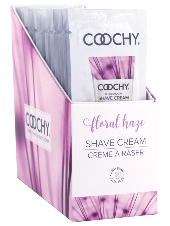 Shave Cream - Floral Haze 24pc | 15ml - Foil - DISPLAY