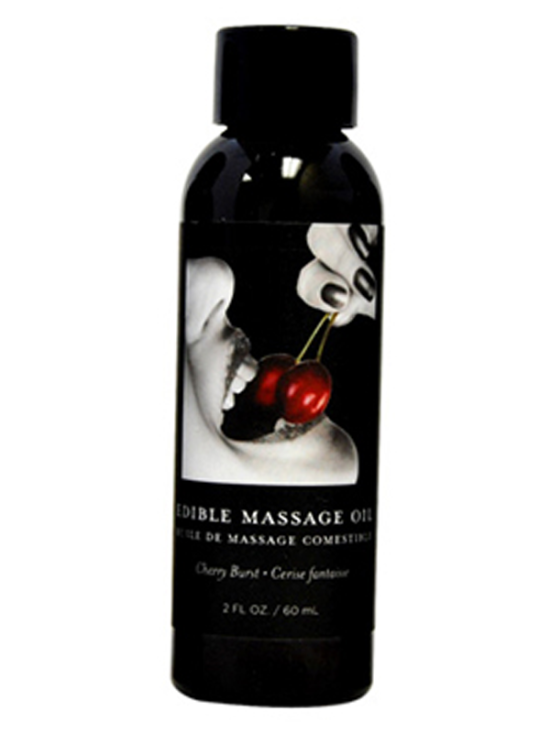 Edible Massage Oil Cherry 2 fl oz / 60 ml