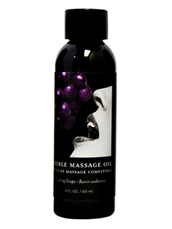 Edible Massage Oil Grape 2 fl oz / 60 ml