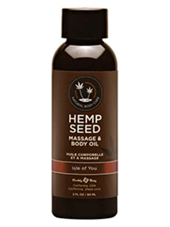 Hemp Seed Massage & Body Oil Isle of You 2 fl oz / 60 ml