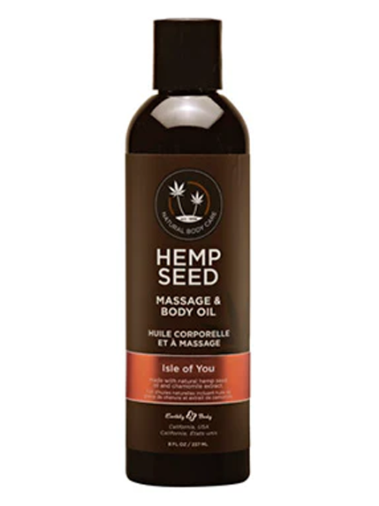 Hemp Seed Massage & Body Oil Isle of You 8 fl oz / 237 ml
