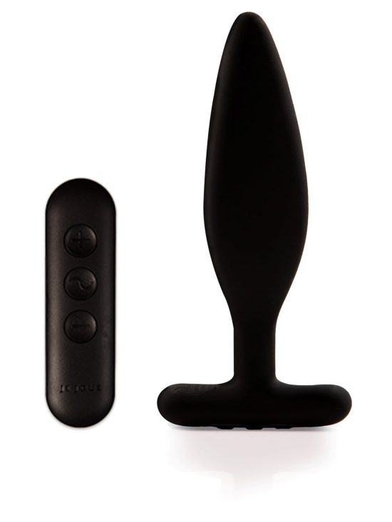 Egon Vibrating Butt Plug Black