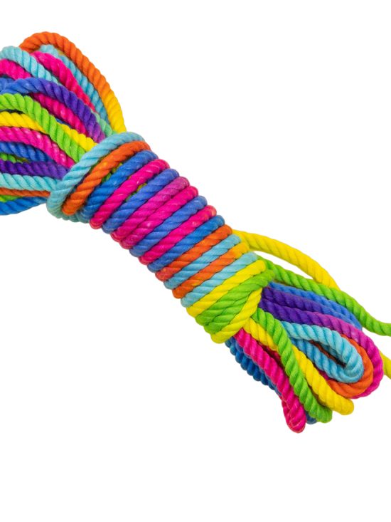 Unicorn Rainbow Bondage Rope