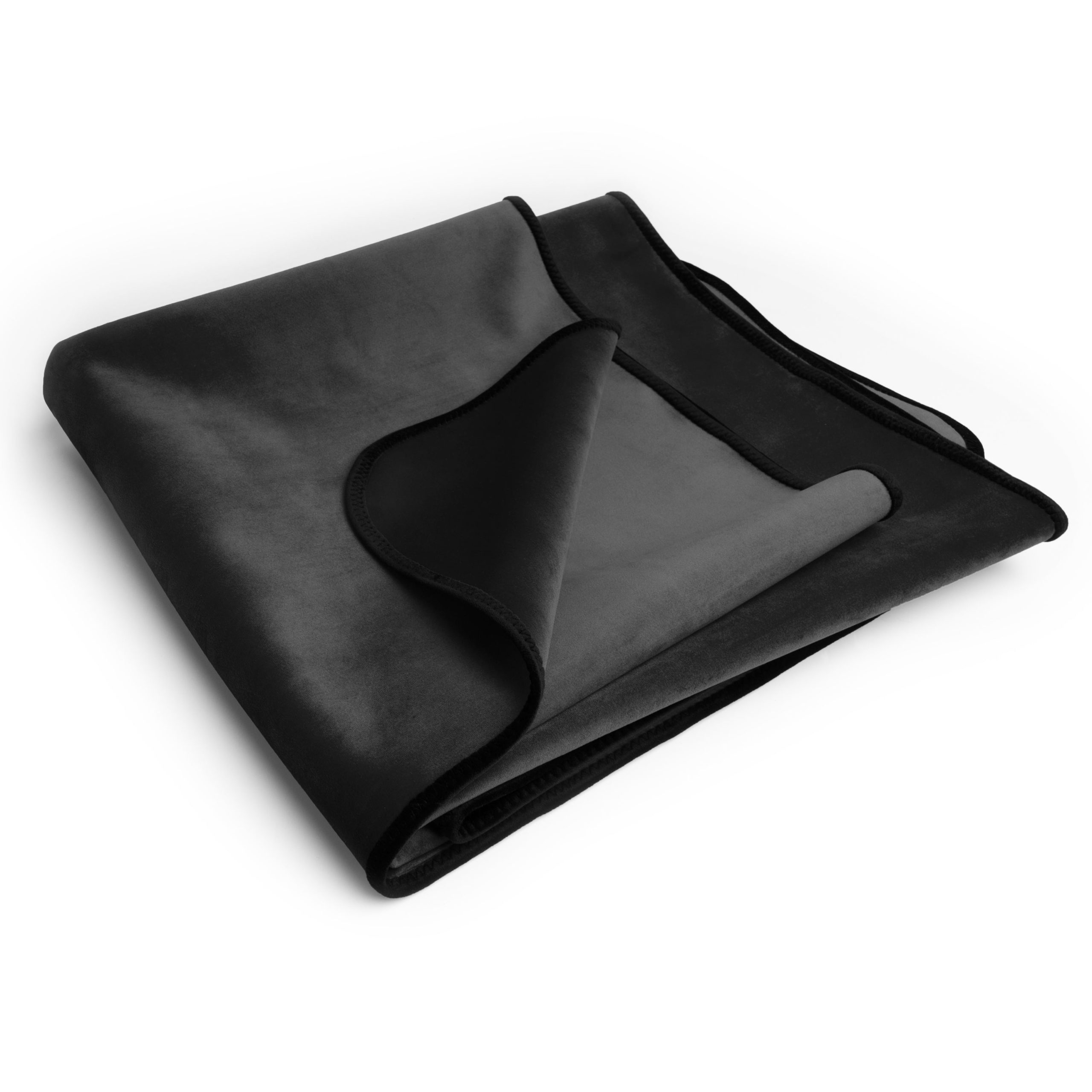 Facinator Throw Black Microvelvet - Mini