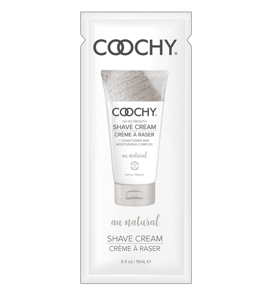 Shave Cream Au Natural 0.5 fl oz  |  15mL - FOIL