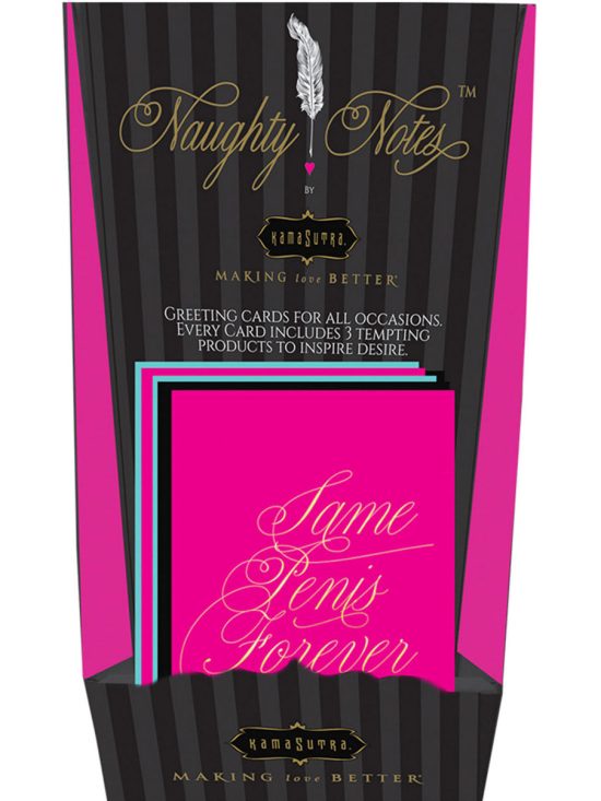 Display - Naughty Notes Card