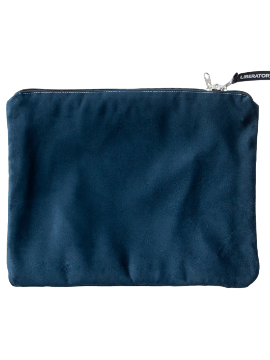 Zappa Toy Bag Navy Microsuede