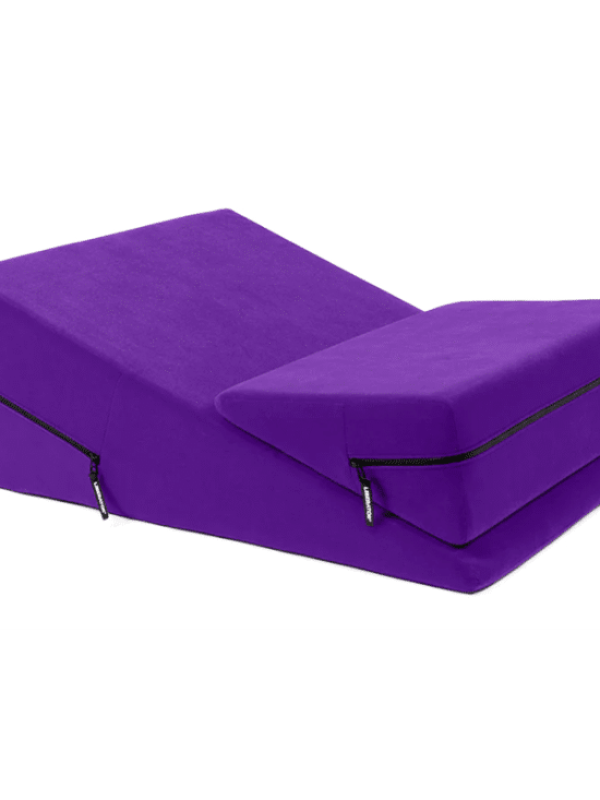 Wedge/Ramp Combo Purple Microfiber