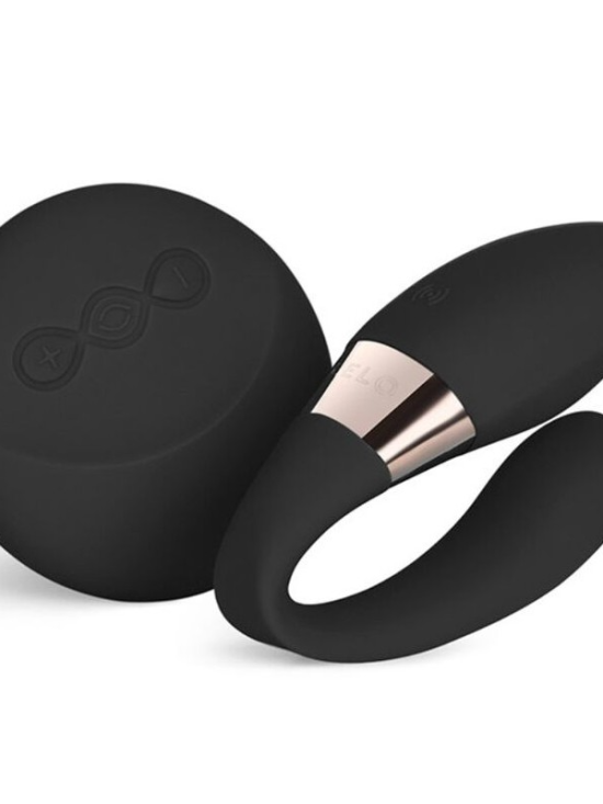 TIANI DUO Vibrating Couples Massager, Black