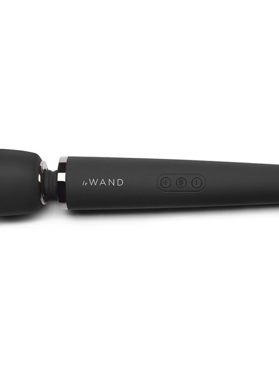 Rechargeable Vibrating Massager - Black