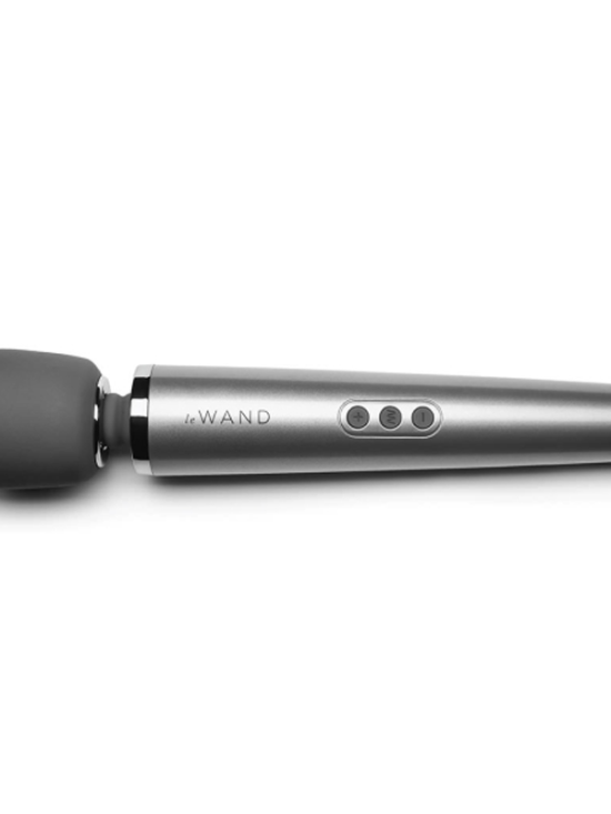 Rechargeable Vibrating Massager - Gray