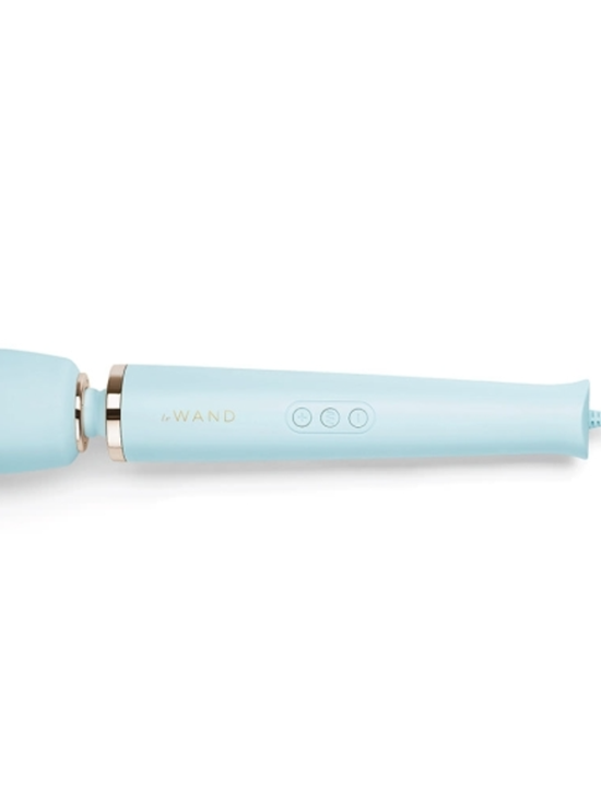Plug-In Vibrating Massager - Sky Blue
