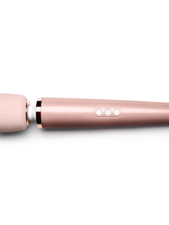 Plug-In Vibrating Massager - Rose Gold