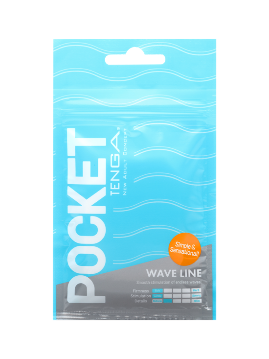 POCKET TENGA WAVY LINE