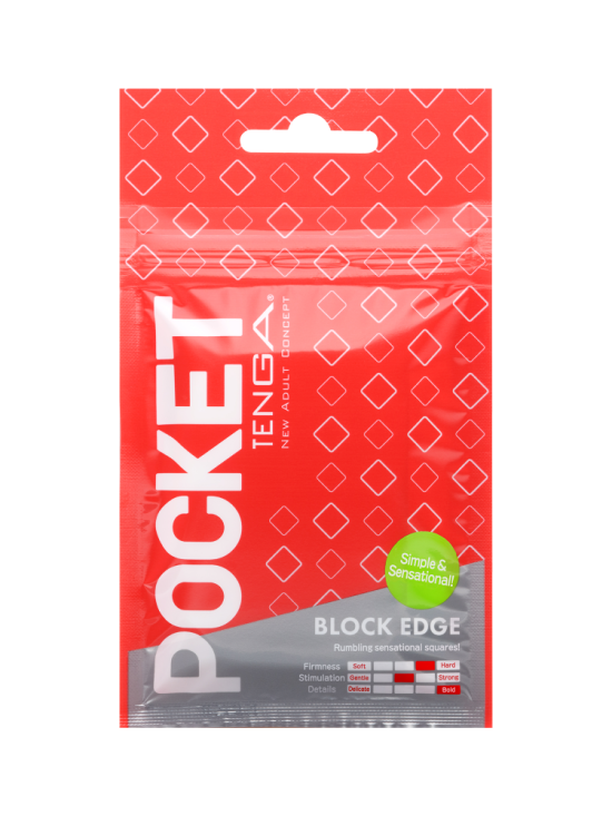 POCKET TENGA BLOCK EDGE