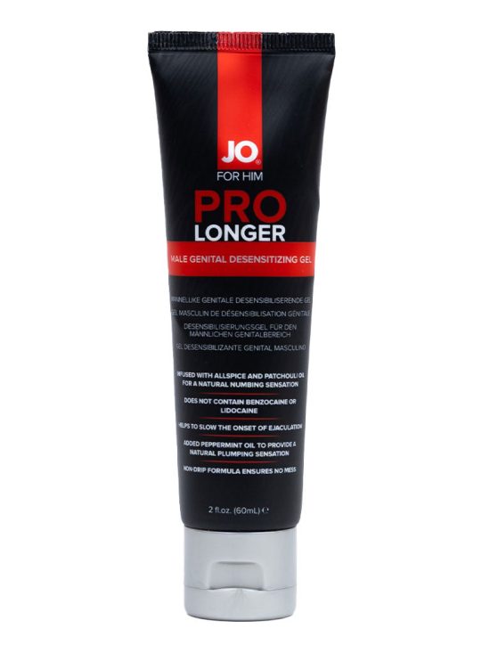 JO Prolonger Gel - Benzocaine Free - Desensitizer 2 floz / 60 mL