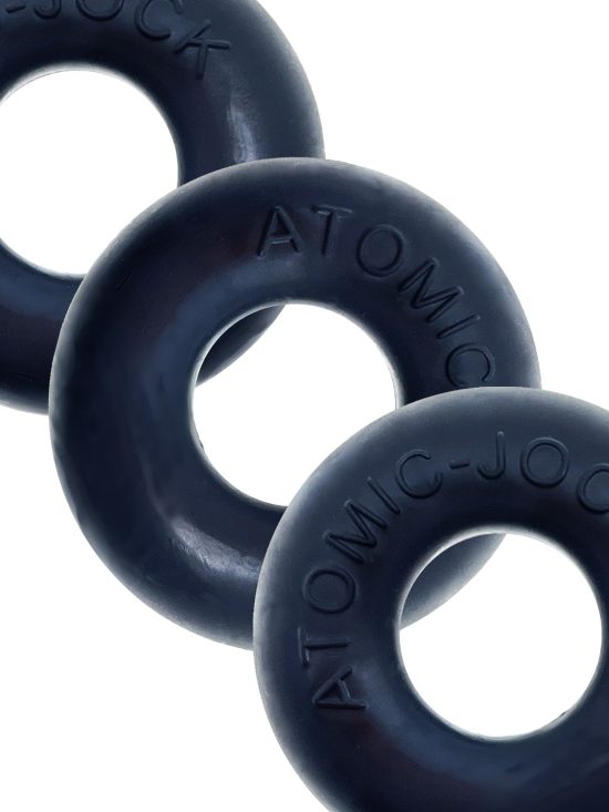 RINGER, cockring 3-pack - PLUS+SILICONE special edition - NIGHT