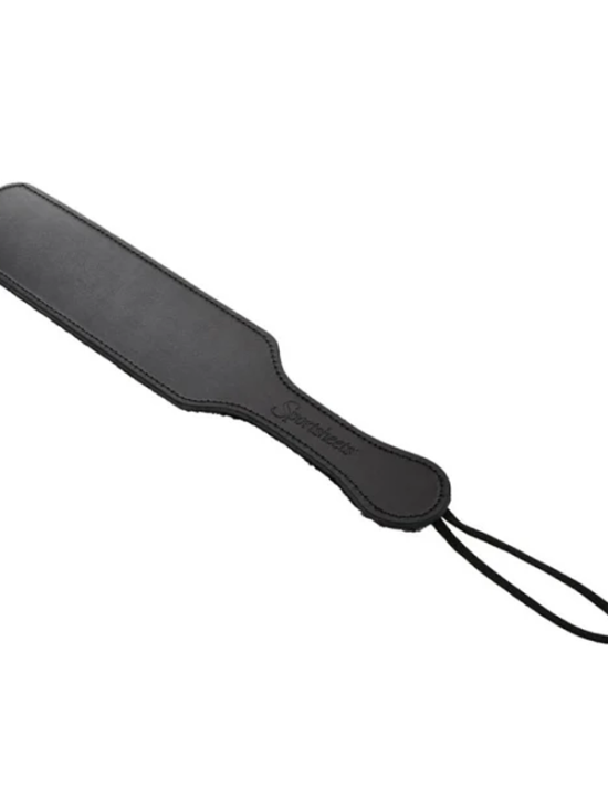 Leather Paddle w/ Black Fur Side