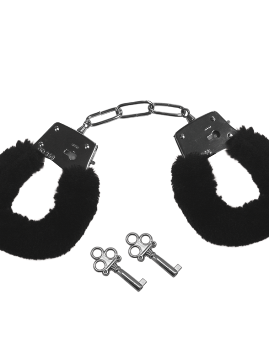 Furry Handcuffs: Black
