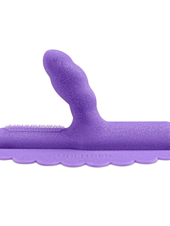 Uni Horn - Twisted Textured Silicone Attachment