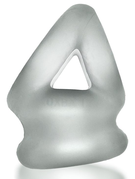 TRI-SQUEEZE, cocksling & ballstretcher - CLEAR ICE