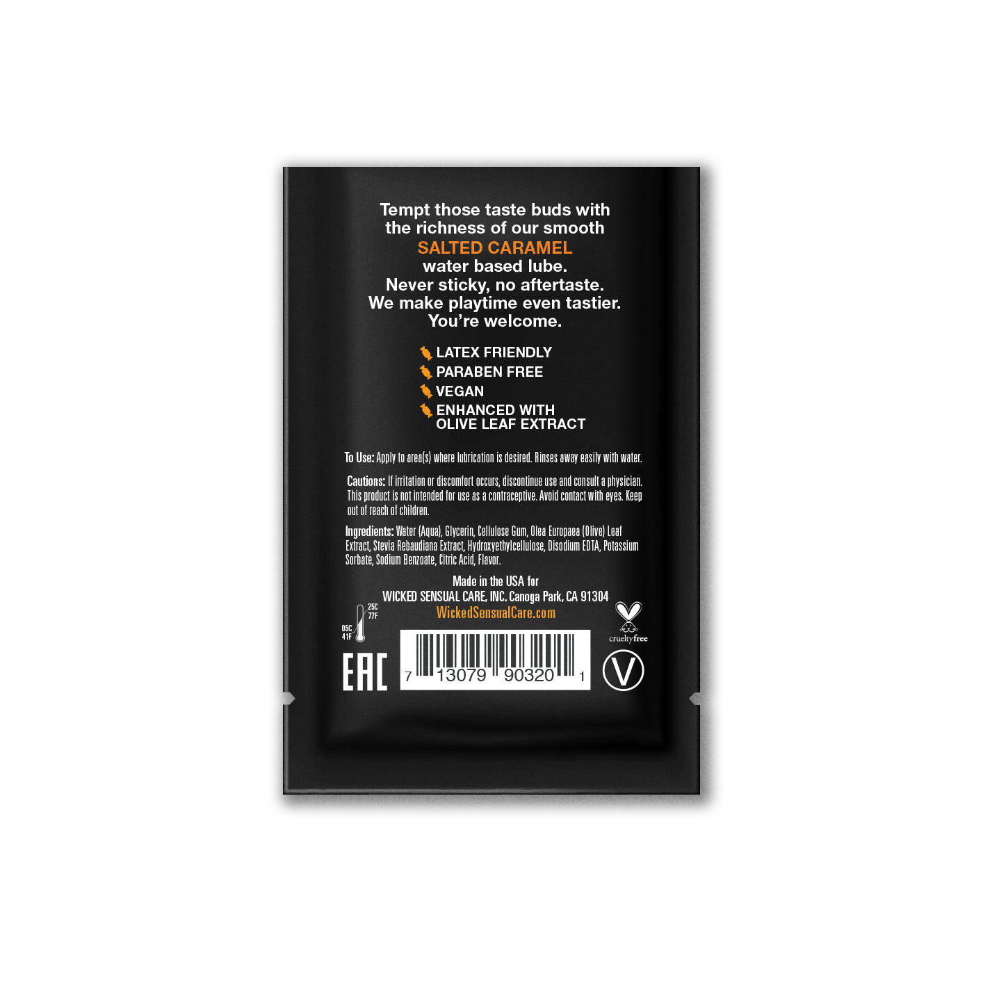 Aqua Salted Caramel Sachet 2 Aqua Salted Caramel Sachet