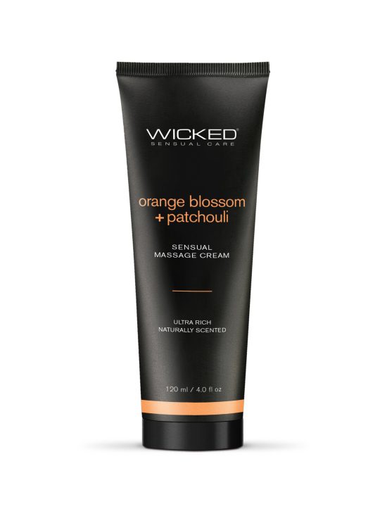 Orange Blossom + Patchouli Massage Cream 4oz