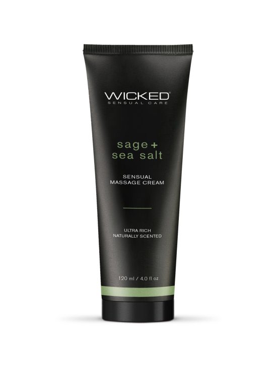 Sage + Sea Salt Massage Cream 4oz