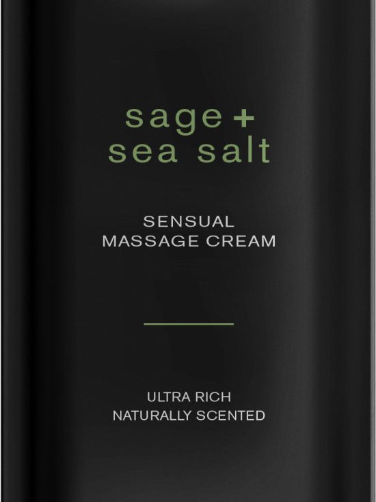 Sage + Sea Salt Massage Cream .34oz