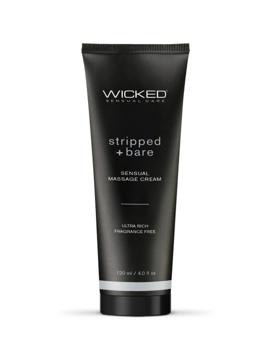 Stripped + Bare Massage Cream 4oz
