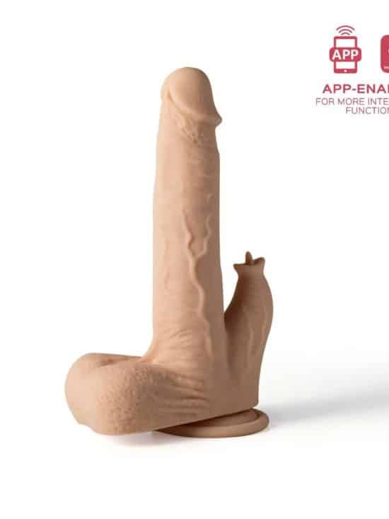 Colter App-Enabled Thrust/Licking Dildo
