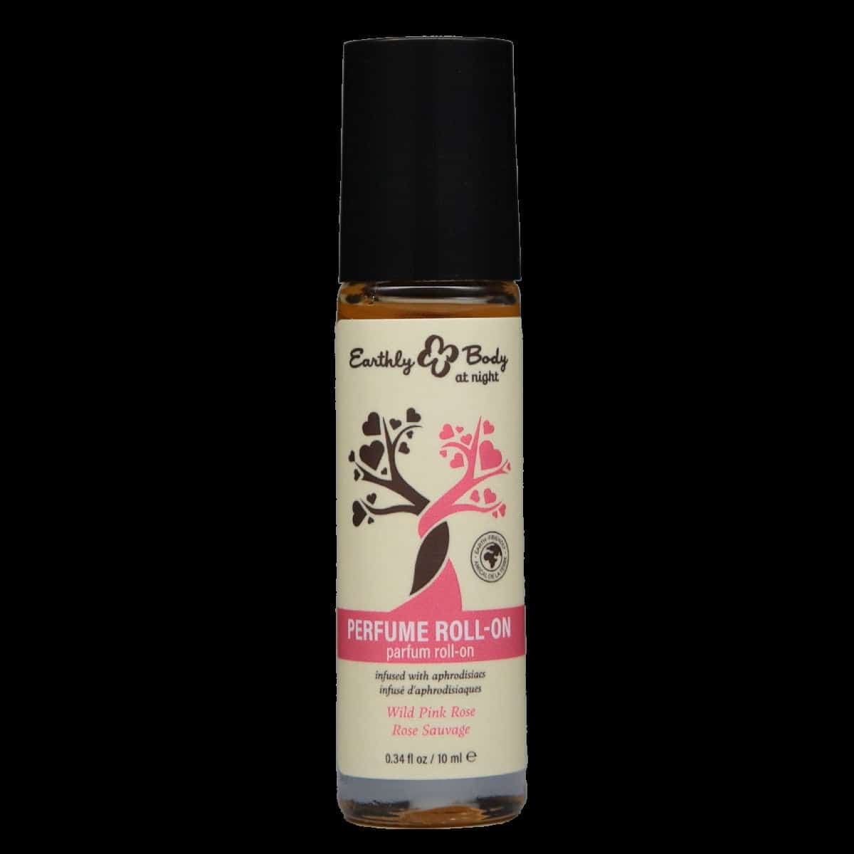 At Night Roll-on Perfume Aphrodisiac Wild Pink Rose 0.34oz / 10ml - Image 2