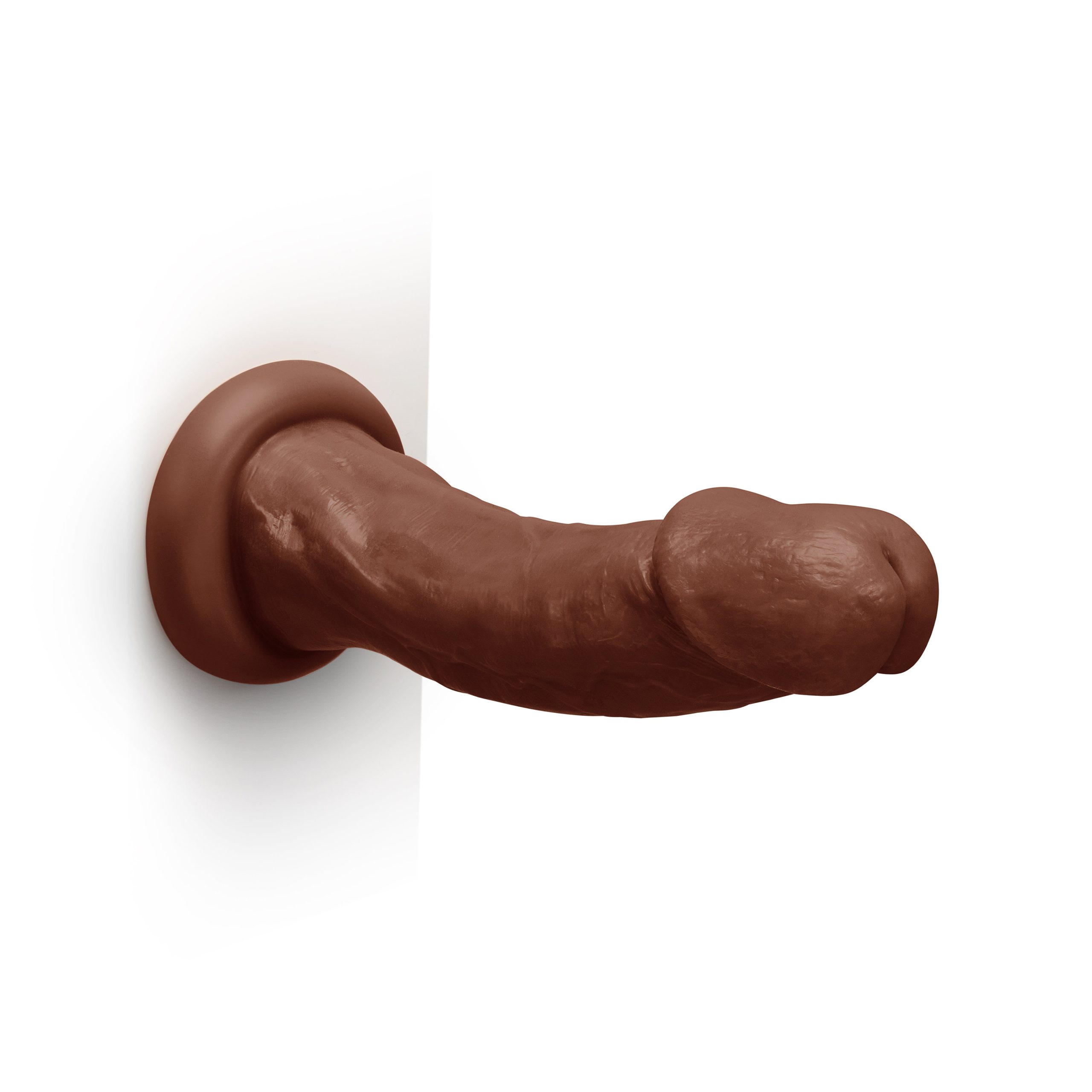 9" Realistic Dildo - Dark - Image 6