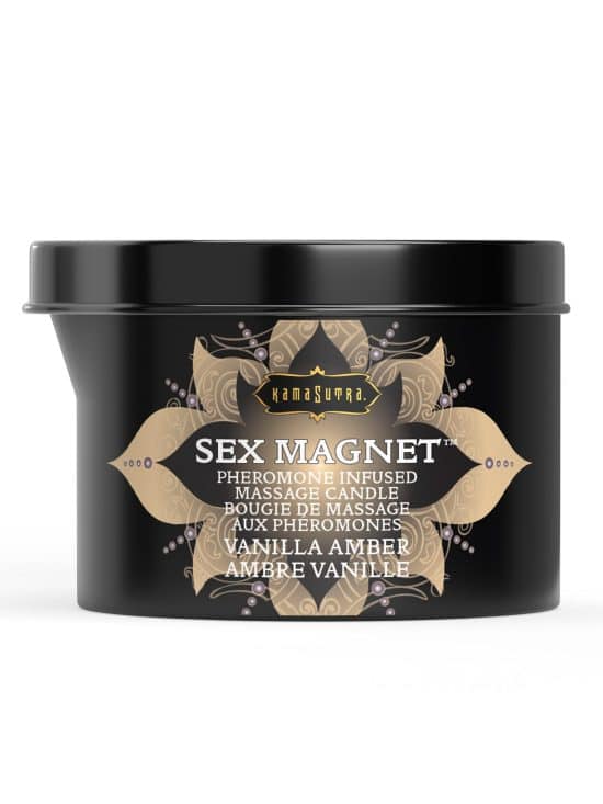 Sex Magnet Massage Candle Vanilla Amber (with pour spout) 6 oz/170 g