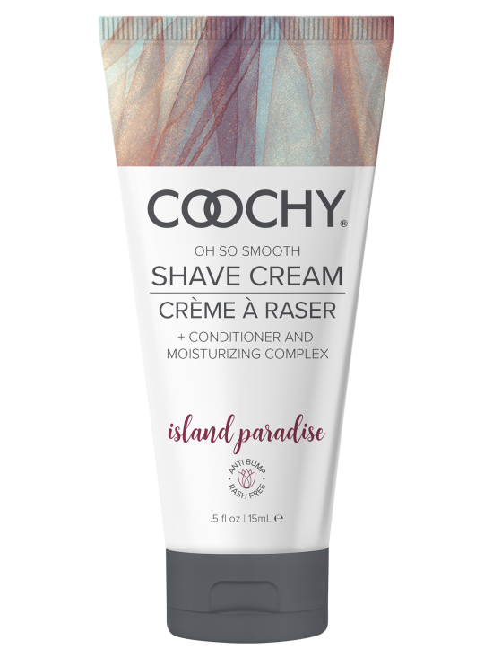 Coochy Shave Cream - ISLAND PARADISE tube 0.5oz / 15ml