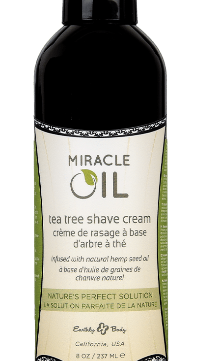 Miracle Oil Tea Tree Shave Cream 8 fl oz / 237 ml