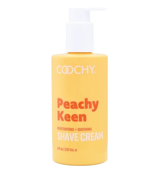 COOCHY SHAVE CREAM - PEACHY KEEN (8 floz / 237 mL)
