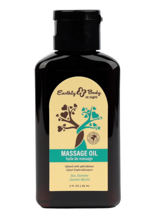 Hemp Seed at Night Massage Oil Aphrodisiac Collection Sea Jasmine 2oz / 60ml