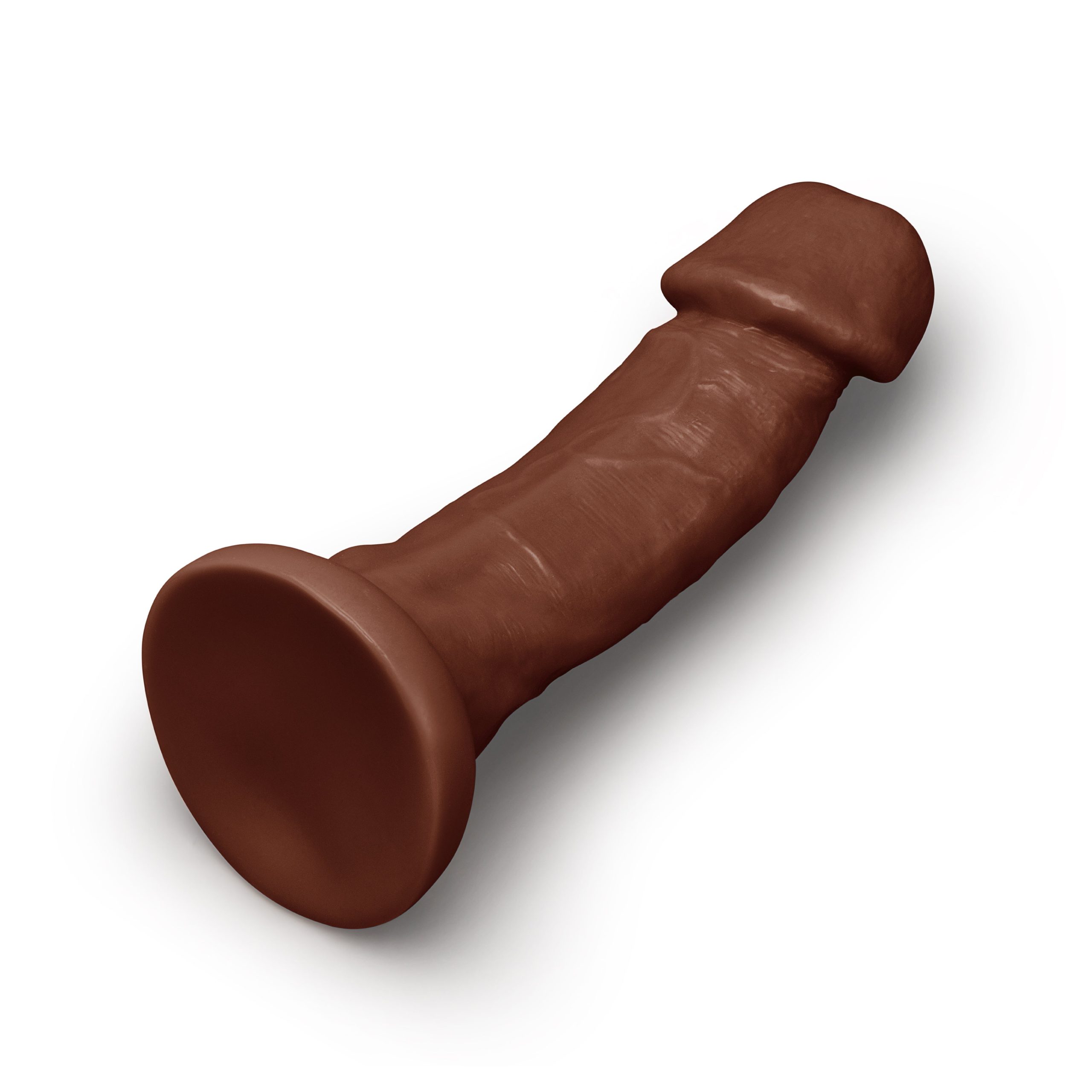 9" Realistic Dildo - Dark - Image 5