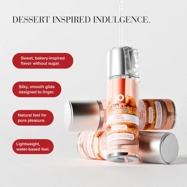 JO Bake Shoppe - Peach Cobbler - Lubricant 2 floz / 60 mL - Image 6