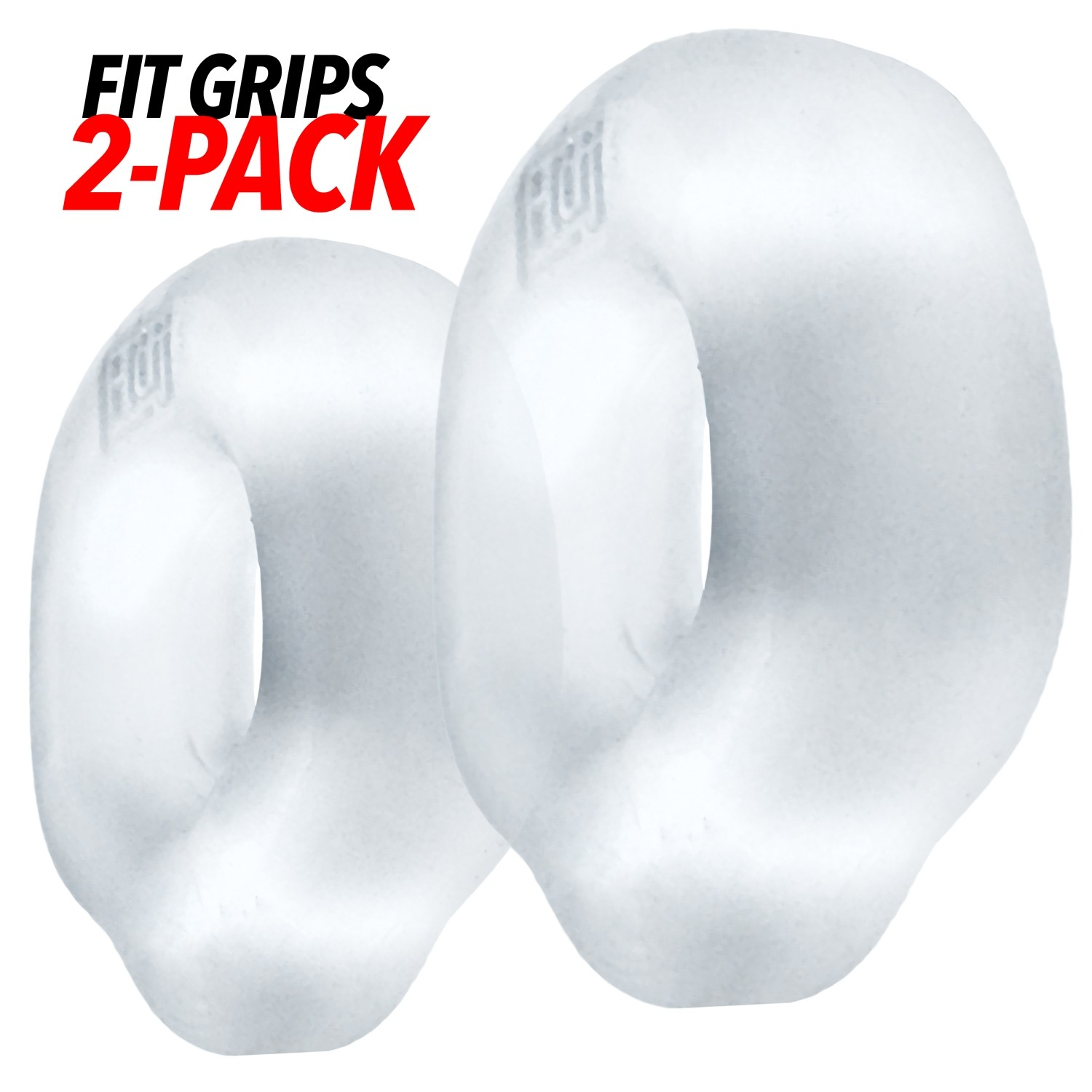 FIT GRIPS 2-pack ergo-fit cockrings CLEAR/CLEAR - Image 4